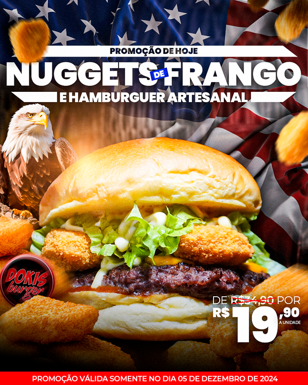 Dokis Burger - Nuggets de Frango