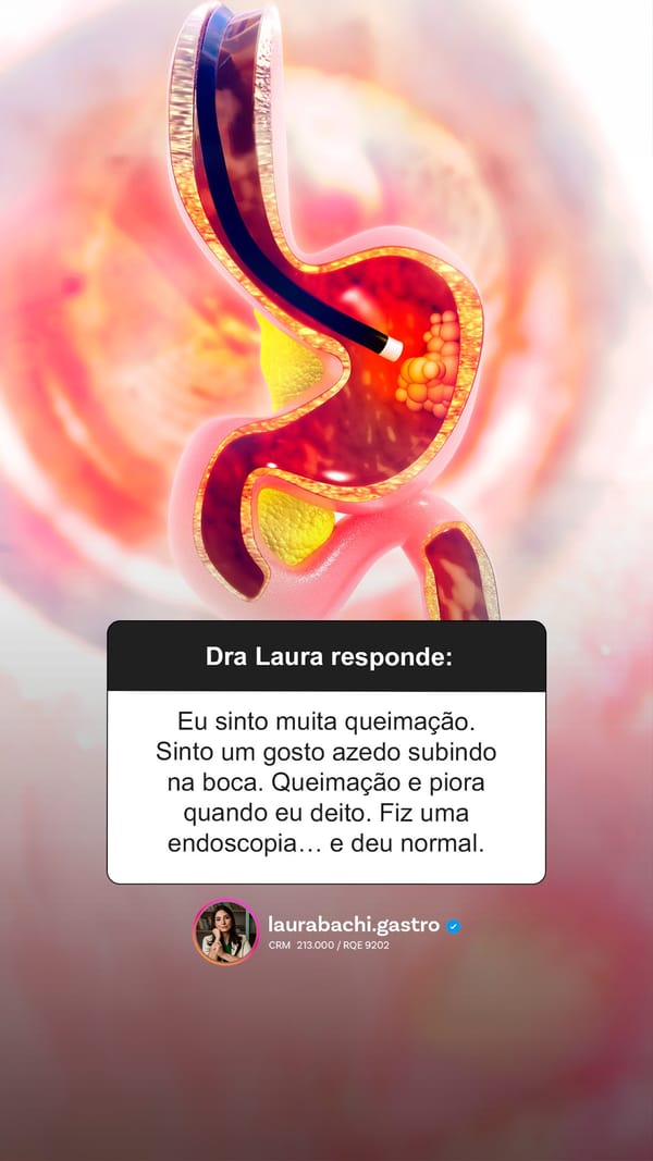 Laura Bachi - Queimação no estomago