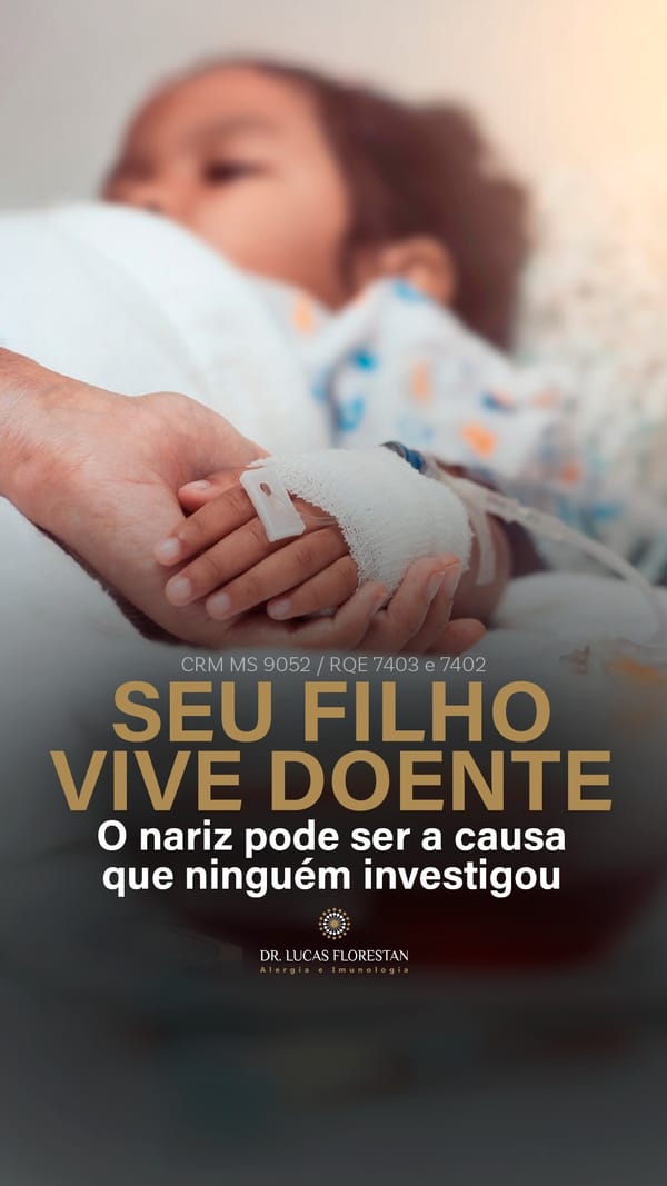 Lucas Florestan - Seu filho vive doente