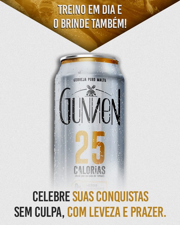 Gunnen - Treino em dia e o brinde também!